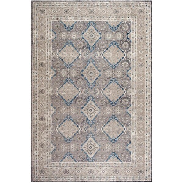 Safavieh Sofia Power Loomed Rectangle Rug- Light Grey - Beige- 8 x 11 ft. SOF366B-8 - main